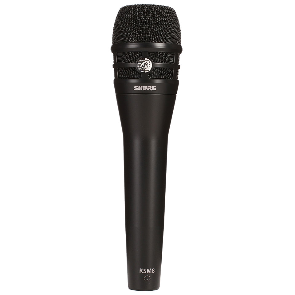 Shure general KSM8 Micrófono vocal de la serie ksm cardioide dos colores negro o niquelado.